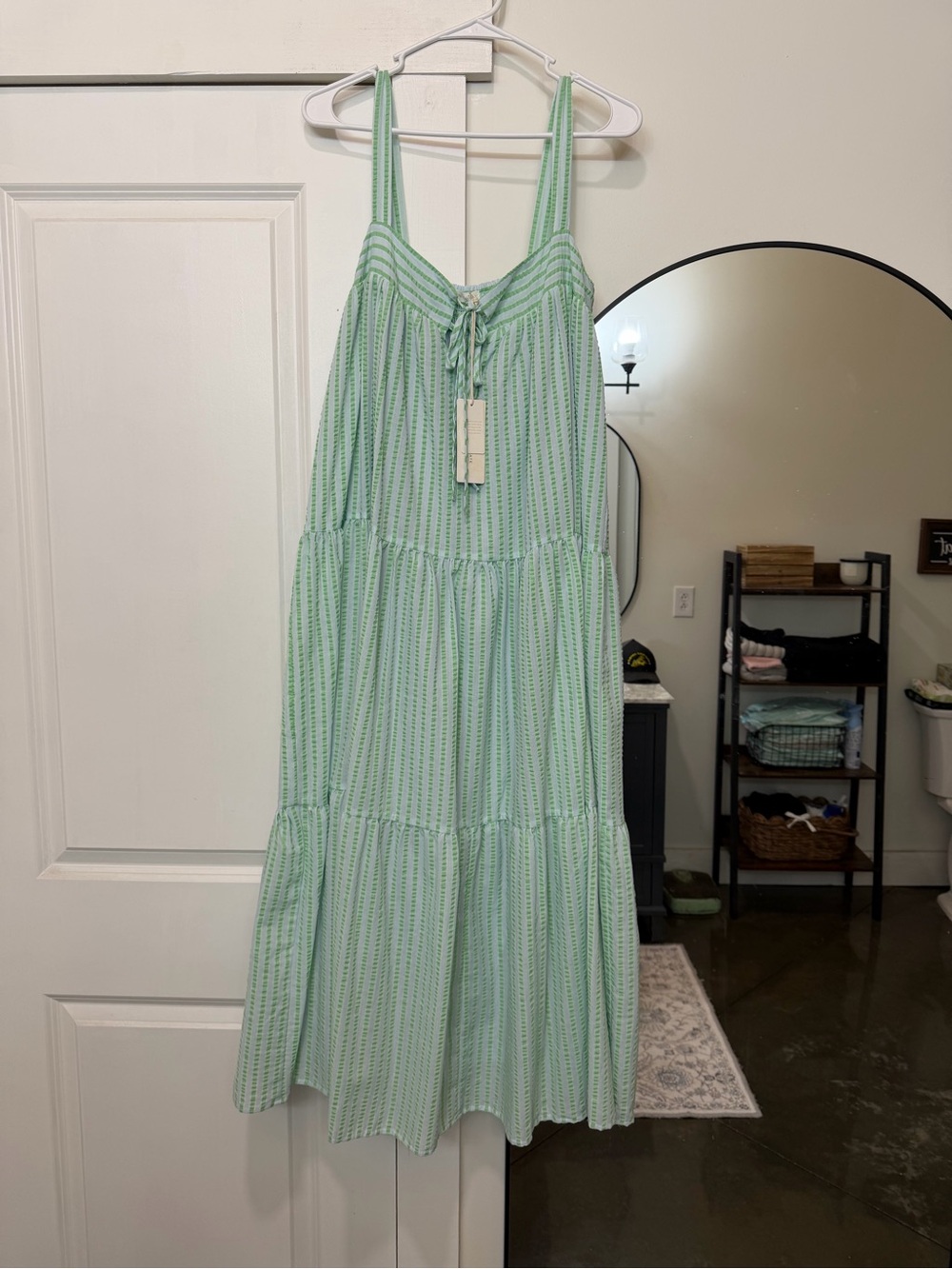 NWT Altar'd State Striped Maxi Dress